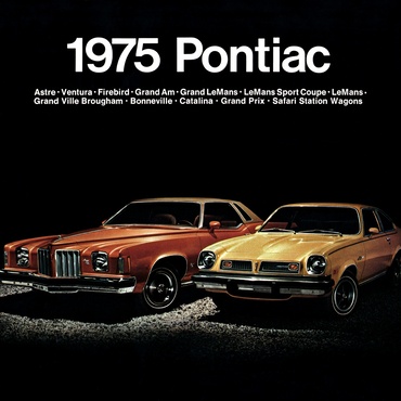 1975 Pontiac Full Line Catalog