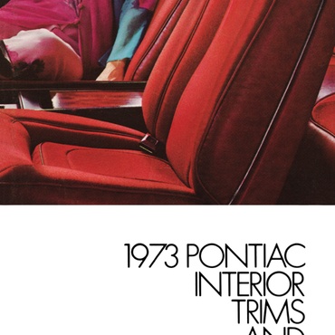 1973 Pontiac Interior Trims and Exterior Colors