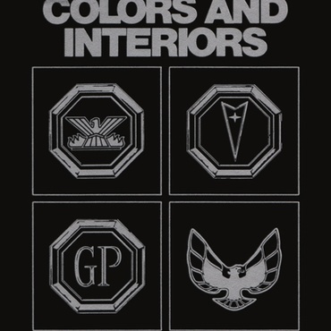 1978 Pontiac Colors and Interiors