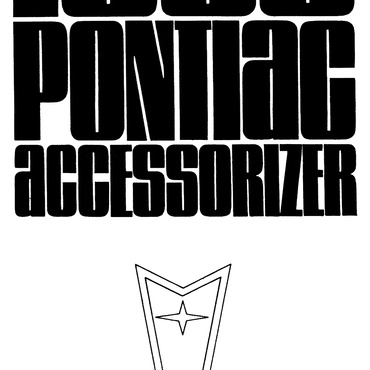 1969 Pontiac Accessorizer