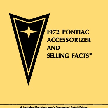 1972 Pontiac Accessorizer Rev 2